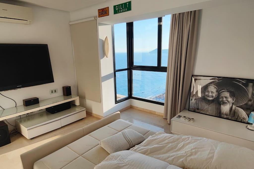 Piso 21 Unico A Pie De Playa En Esquina Apartman Benidorm Kültér fotó